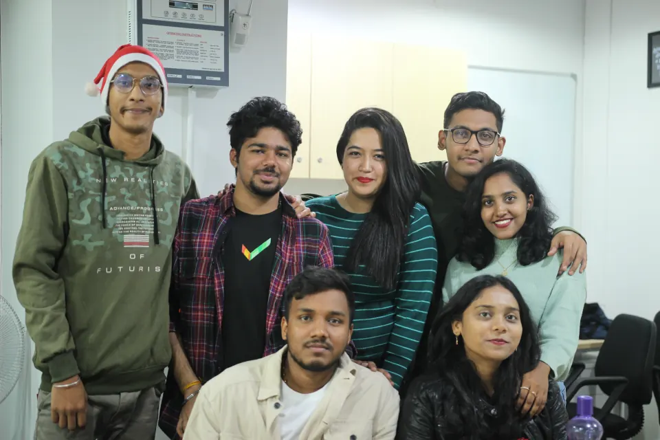 Christmas with the team